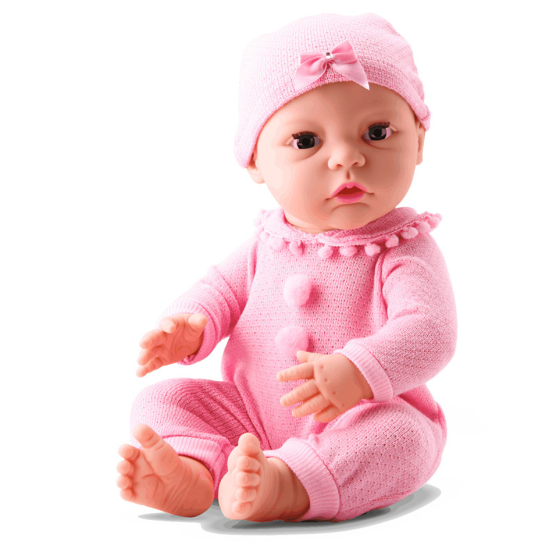 Bebê Reborn Boneca Faz Xixi Bebezinho C/ Acessórios Menina