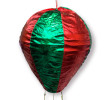 Enfeite Natalino Balão C/ Papai Noel Verde e Vermelho 85cm