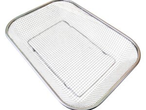 Cesto De Servir Multiuso Retangular 37x27x7cm Metal