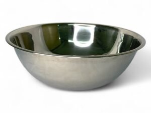 Tigela Bowl Em Aço Inox 32cm Capacidade 5500mL Restaurante
