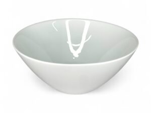 Tigela Bowl Saladeira Opaline Vidro Branco Temperado 840mL