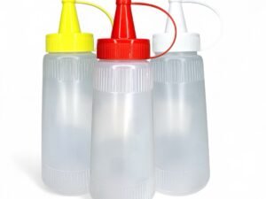 Kit C/3 Bisnagas Plástico Ketchup, Maionese E Mostarda 200ml