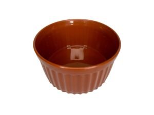 Ramequim Plástico Canelado 170mL Molhos Petiscos Servir