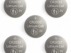12 Cartela Bateria Lithium Botão Cr2032 Alcalina 60 Unidades