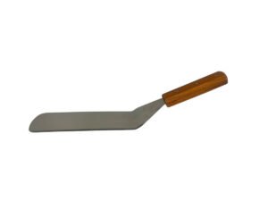 Espátula Para Bolo 36x7,2 cm Inox Com Cabo De Madeira