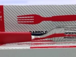 Garfo de Mesa Color Vermelho