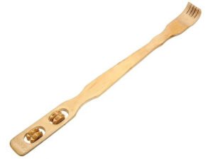 10 Massageador Coçador Manual para as Costas Mãozinha de Bambu
