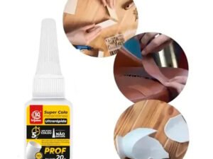 Kit 6 Cola Adesiva Instantânea Multiuso Super Cola Tudo 20g