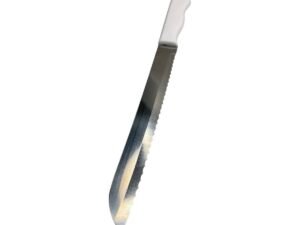 Kit 10 Faca de Serra Inox Para Pão com Cabo Anatômico 31,5cm