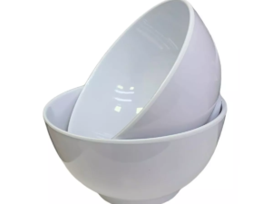 Kit Com 12 Tigela Bowl Melamina Redonda 12,5 Cm 450 Ml