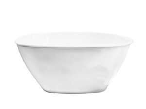 Tigela Quadrada Funda Melamina Branca 25cm