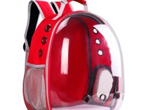 Mochila Pet Cão e Gato  Ventilação Passeio Visão Panorâmica