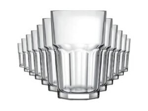 Kit 12 Copos Bristol Para Dose Shot Cachaça E Pinga 60ml