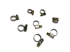 Kit 200 Abraçadeiras De Pressão 10/16 Alema Profissional De Metal