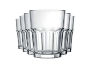 Kit 06 Unidades Copo Bristol Dose Shot Cachaça E Pinga 60ml