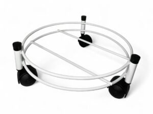 Suporte Para Botijão Galão Vaso Multiuso Com Rodízio 360