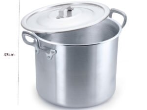 Caldeirão Aluminio Linha Hotel Restaurante Nº45 68Litros