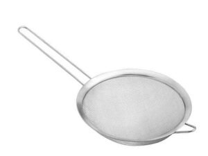 Peneira Inox De Cozinha Coar 14cm Escorrer Coador Multiuso