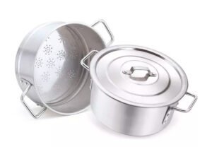 Caçarola A Vapor De Alumínio Linha Hotel Nacional Nº40