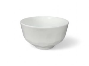 Kit 5 Tigelas de Sopa 380ml Plástico Branco Para Caldos