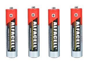 Pilha AAA Palito 1.5v Carga De Alta Resistência 4 Unidades