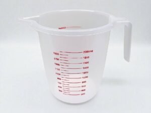 Kit 7 Jarras de Medição 2 Litros Em Plástico Resistente