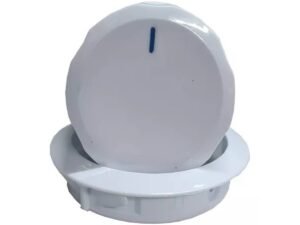 Botão para Fogão Bosch Prince e Continental com Anel Branco