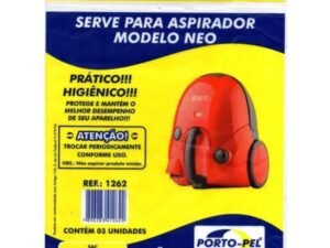 3 Sacos Para Aspirador de Pó Modelo Electrolux Neo Ref: 1262