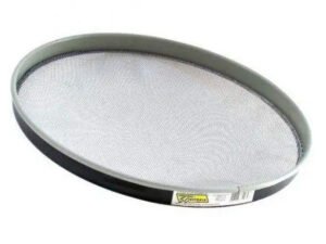 Kit 2 Peneiras Para Fubá 40 Cm Aço Tela Trancada