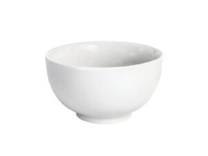 Conjunto 6 Tigelas Branca Redonda Melamina 17,5cm