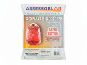 3 Saco Para Aspirador De Pó Modelo Arno Triton 1300/1400