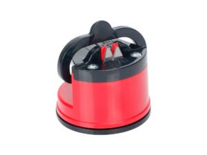 Afiador Amolador De Facas Tesoura Canivete Facão C/ Ventosa