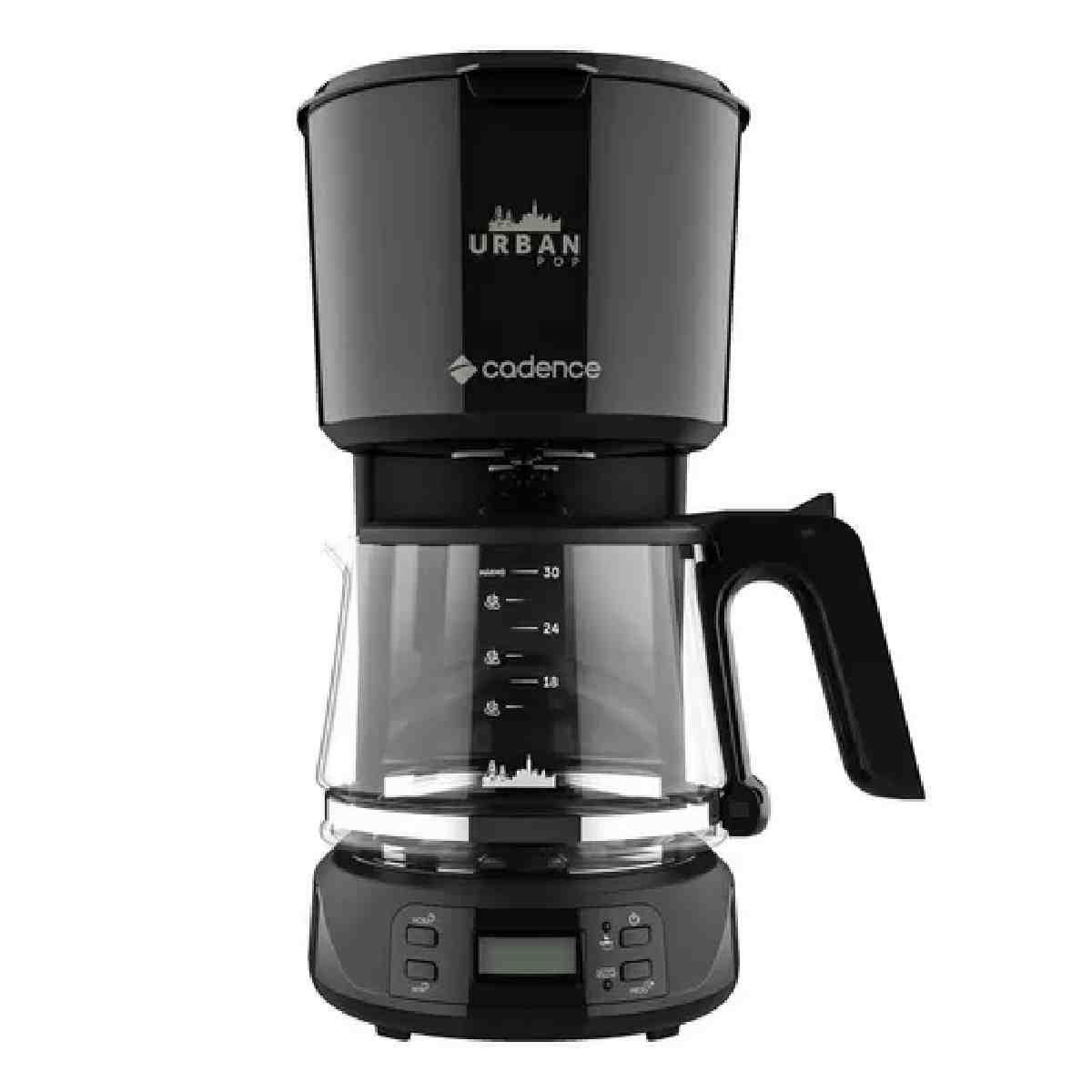 Cafeteira Portátil Cadence Urban Pop  Automática Preta 127v