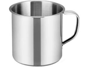 2 Caneca Inox 1,2 Litros Fervedor De Leite Café Servir Luxo