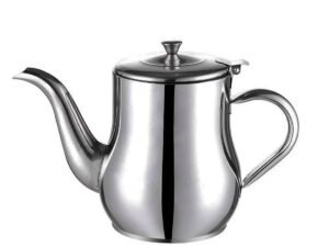 Bule De Inox Com Tampa 420ml Para Servir Multiuso