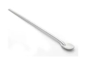 Colher Longa 30Cm para Refresco em Aço Inox
