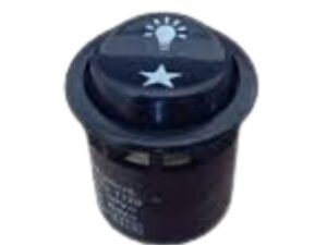 Interruptor Atlas Duplas Função Estreitado Original Preto