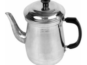 2 Bule De Alumínio 700ml Prateado Bico N.2