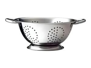 2 Escorredor de Massas Macarrão Multiuso em Aço inox 28cm