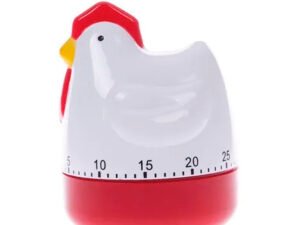 Temporizador Timer De Cozinha Em Formato De Galinha
