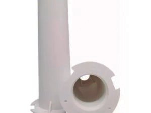 2 Pés Itatiaia Branco para Armário com Encaixe