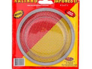 Ralo Japonês com Tela Inox 10,5cm para Pia ou Tanque
