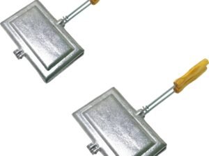 2 Sanduicheira Forma Dupla de Aluminio Tostex Baurutex Bauru