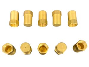 10 Injetor Para Fogão Brastemp Forno Longo Furo 0,60 Latão