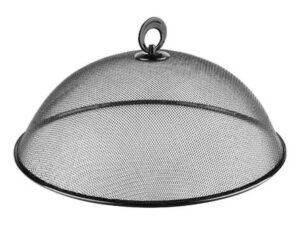 Tela Protetora De Alimentos Redonda Bolo 30cm De Metal