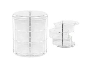 3 Caixa Organizadora De Joias Acrílico Premium - 3 Gavetas