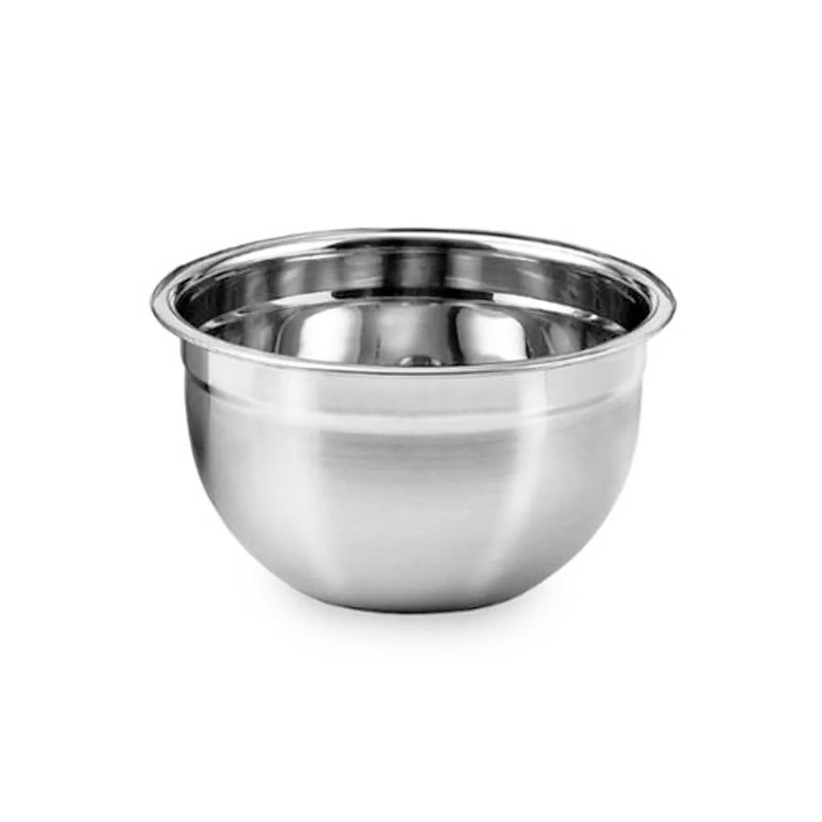 Tigela Bowl Redonda Inox 26cm Multiuso Confeitaria